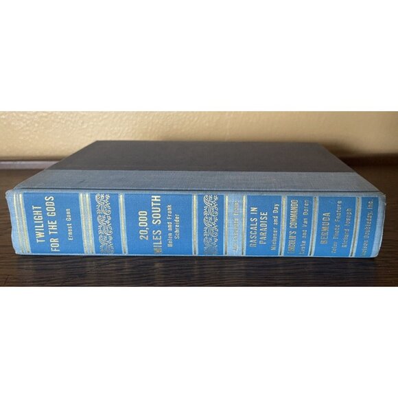 Best-in-Books‎ Copyright 1957 Nelson Doubleday Twilight from The Gods, Bermuda - Picture 1 of 7